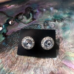 Elegant Silver Stud Earrings